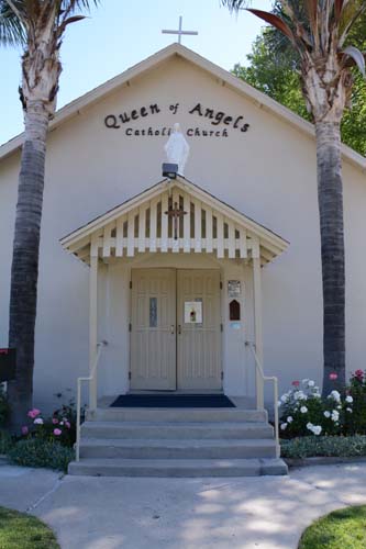 Outside image Queen of Angels Catholic Church
